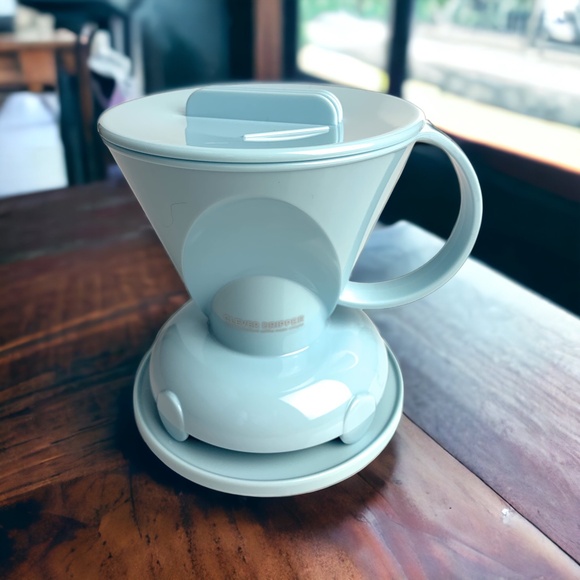 CLEVER Dripper Pour Over Coffee Maker Bonus 100 Filters, Macaron Blue 18 Ounce - Picture 16 of 16